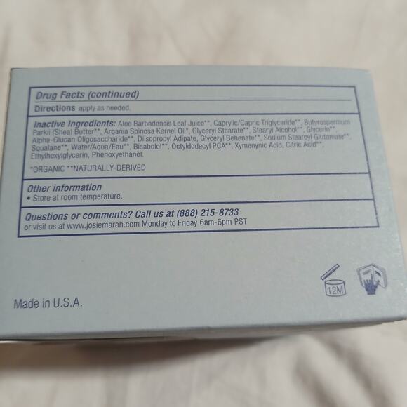 Josie Maran Argan Apothecary Intensic=ve daily repair body butter 6 oz - Picture 4 of 10